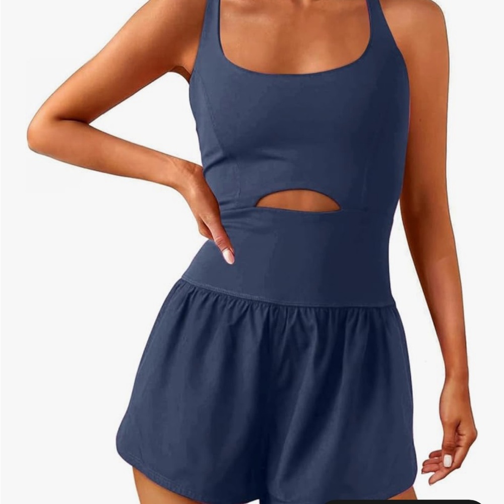 Wenlia Women Workout Romper Onesie